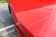 青岛解放  龙V 180马力 4X2 平板运输车(程力威牌)(CLW5162TPBC5)