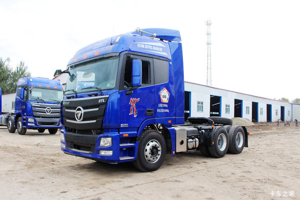 福田 欧曼GTL 6系重卡 430马力 6X4牵引车(BJ4259SNFKB-AA)