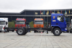 东风柳汽 乘龙M3中卡 160马力 4X2 6.75米栏板载货车底盘(LZ1163RAPA)