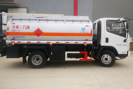 一汽解放轻卡底盘&nbsp;油罐车外观图片