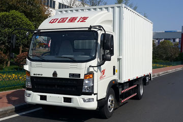 中国重汽HOWO 统帅 154马力 4.15米单排厢式轻卡(ZZ2047XXYF342CD145)