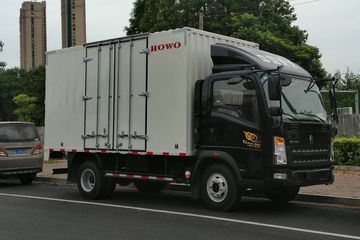 中国重汽HOWO 统帅 148马力 4.2米单排厢式轻卡(ZZ5047XXYF341BD145)