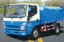上汽跃进底盘&nbsp;垃圾运输车外观图片