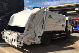 东风多利卡底盘&nbsp;垃圾运输车外观图片