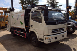 东风多利卡底盘&nbsp;垃圾运输车外观图片