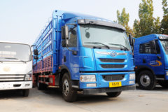 青岛解放 龙V中卡 180马力 4X2 6.75米仓栅式载货车(AMT自动挡)(CA5168CCYPK2L2E5A80-1)