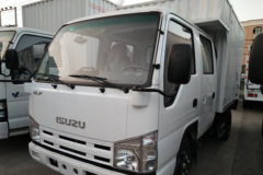 庆铃 五十铃100P 98马力 2.7米双排厢式轻卡(QL5040XXY3FWR)