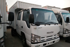 庆铃 五十铃100P 98马力 2.7米双排厢式轻卡(QL5040XXY3FWR)