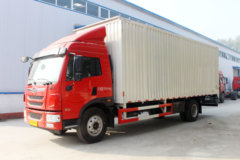 青岛解放 龙V中卡 164马力 4X2 7.2米厢式载货车(CA5148XXYPK2L4E4A80-3)