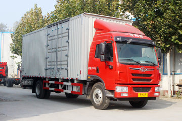 青岛解放 龙V中卡 164马力 4X2 7.2米厢式载货车(CA5148XXYPK2L4E4A80-3)