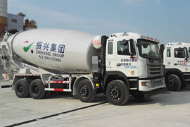 江淮格尔发底盘&nbsp;混凝土搅拌车外观                                                图片