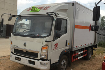 中国重汽HOWO 悍将 141马力 4X2 单排爆破器材运输车(ZZ5047XRQF341CE145)