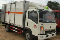 中国重汽HOWO 悍将 141马力 4X2 单排爆破器材运输车(ZZ5047XRYF341CE145)