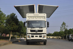 东风新疆 专底系列 180马力 4X2 6.75米翼开启厢式载货车(EQ5180XYKGD5D)