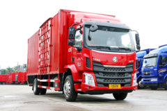 东风柳汽 新乘龙M3中卡 210马力 4X2 7.65米厢式载货车(LZ5163XXYM3AB)