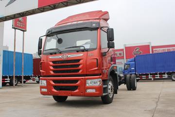 青岛解放 陆V中卡 220马力 4X2 7.65米厢式载货车底盘(CA5160XXYPK2L5E5A80-3)