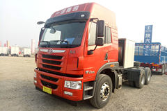 青岛解放 悍V重卡 336马力 6X4 LNG牵引车(CA4251P1K15T1NE5A80)