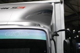 福田欧马可底盘&nbsp;垃圾运输车外观图片