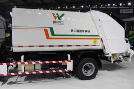 福田欧马可底盘 垃圾运输车外观图片