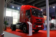 上汽红岩 杰狮M500重卡 390马力 4X2牵引车(CQ4185HTG361)