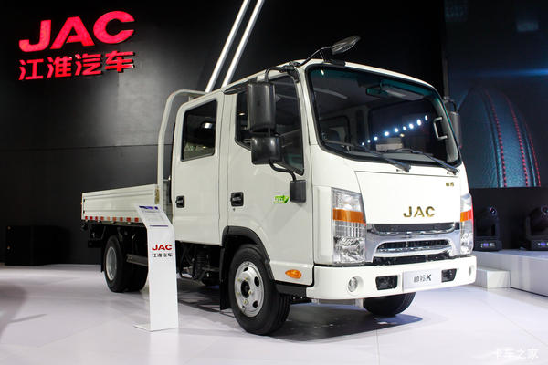 江淮 帅铃K340 152马力 3.145米双排栏板轻卡(HFC1041R73K1C3V)
