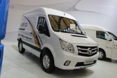 福田商务车 图雅诺E 商运版 2016款 129马力 2.8T短轴中顶封闭货车