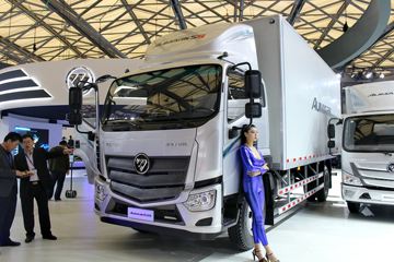 福田 欧航R系 170马力 6.8米排半厢式载货车(BJ5126XXY-A2)