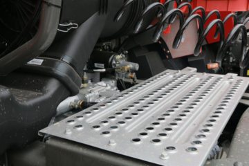 �й����� HOWO T5G�ؿ� 340���� 4X2ǣ����(ZZ4187N361GE1)ͼƬ