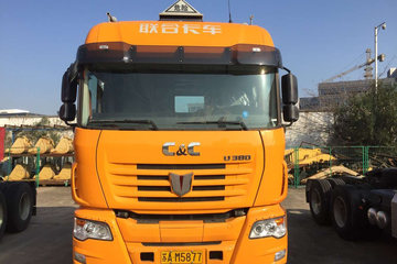 联合卡车 U380重卡 380马力 6X4危险品牵引车(4.11速比)(QCC4252D654W)