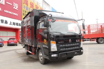 中国重汽HOWO 统帅 标载版 148马力 4.15米单排厢式轻卡(ZZ5047XXYF341CE145)