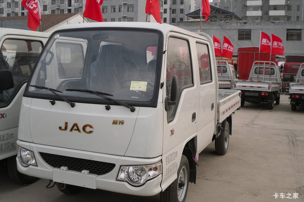 江淮 康铃X1 1.3L 87马力 2.5米双排栏板微卡(国五)