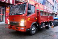 中国重汽HOWO 悍将 95马力 4.165米单排栏板轻卡(ZZ1047F3315E145)