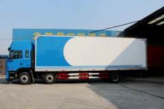 江淮格尔发 K5w重卡 280马力 6X2 9.6米厢式载货车(HFC5201XXYP1K4D54S7V)