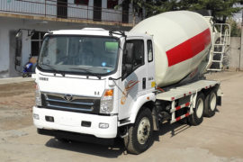 豪曼H3(先锋)&nbsp;混凝土搅拌车外观                                                图片