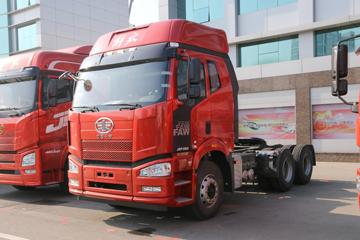 一汽解放 J6P重卡 轻量化版 350马力 6X4牵引车(CA4250P66K2T1E5)