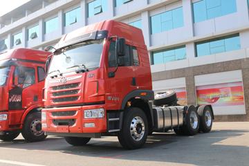 青岛解放 悍V重卡 寒区版 350马力 6X4牵引车(CA4256P1K2T1E5A80)