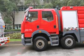 一汽解放底盘&nbsp;消防车外观图片