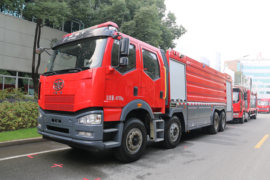 一汽解放底盘&nbsp;消防车外观图片