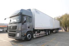 陕汽重卡 德龙X3000 430马力 6X2中置轴汽车列车(SX5258XXY4V483)