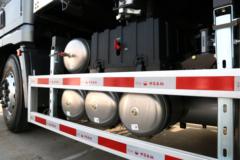 陕汽重卡 德龙X3000 430马力 6X2中置轴汽车列车(SX5258XXY4V483)