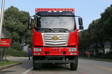 一汽柳特 金陆重卡 260马力 6X2 9.6米翼开启厢式载货车(LZT5250XYKPK2E5L8T3A95)