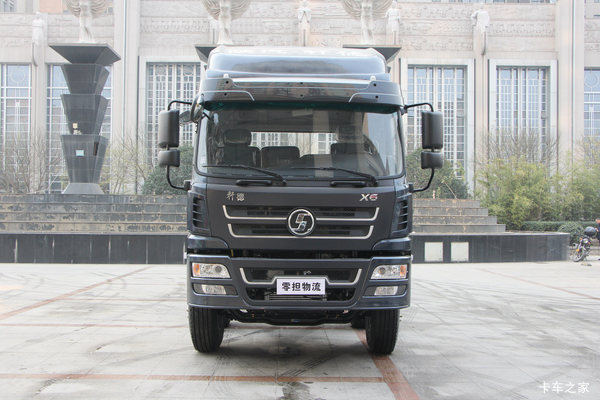 陕汽商用车 轩德X6中卡 轻量化版 220马力 6X2 9.6米栏板载货车(玉柴)(MAN后桥)(SX1254GP52)