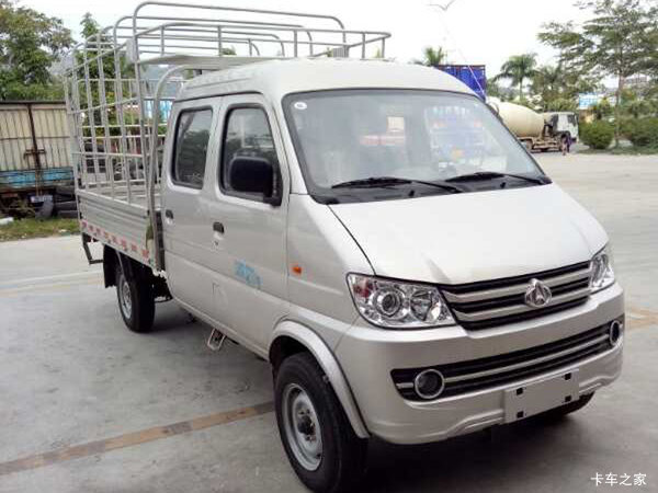 长安跨越 新豹二代 1.2L 88马力 2.55米双排仓栅式微卡(SC5021CCYAAS51)
