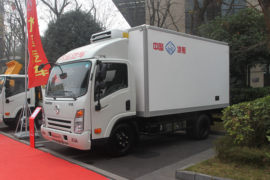 奥普力&nbsp;冷藏车外观图片