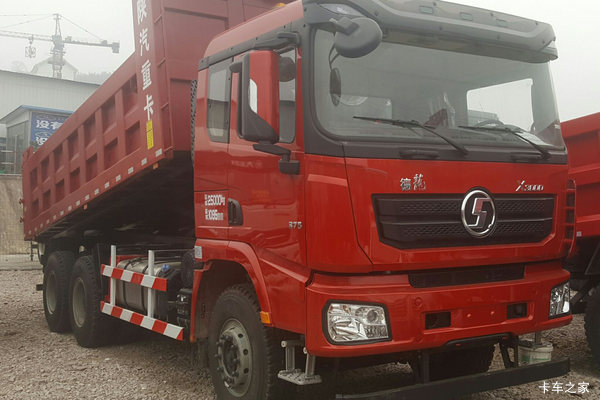陕汽重卡 德龙X3000 375马力 6X4 6米 自卸车