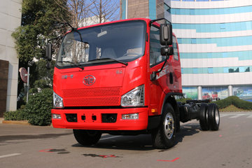 解放 J6F 150马力 4.85米排半栏板轻卡底盘(CA1086P40K2L3E5A84)