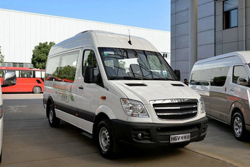 海格汽车 H6V 4.5T 6米纯电动封闭厢式货车71.6kWh