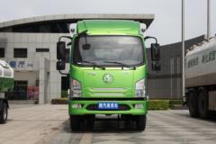 陕汽商用车 轩德E9 7.3T 4.1米单排纯电动仓栅式轻卡(SX5070CCYBEV1)75.3kWh