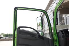 陕汽商用车 轩德E9 7.3T 4.1米单排纯电动仓栅式轻卡(SX5070CCYBEV1)75.3kWh