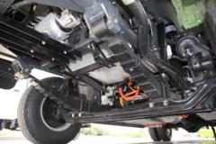 陕汽商用车 轩德E9 7.3T 4.1米单排纯电动仓栅式轻卡(SX5070CCYBEV1)75.3kWh